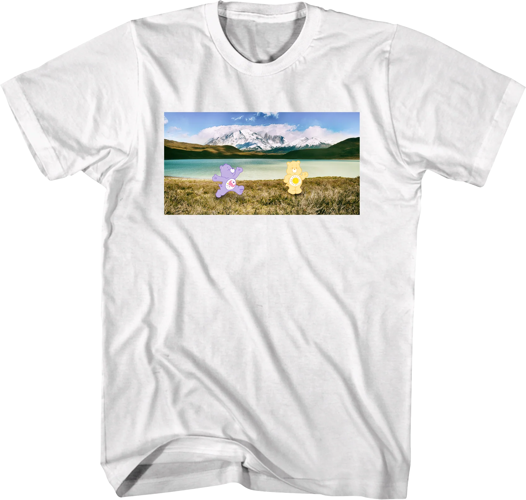 In A Field Care Bears T-Shirt - Image 2