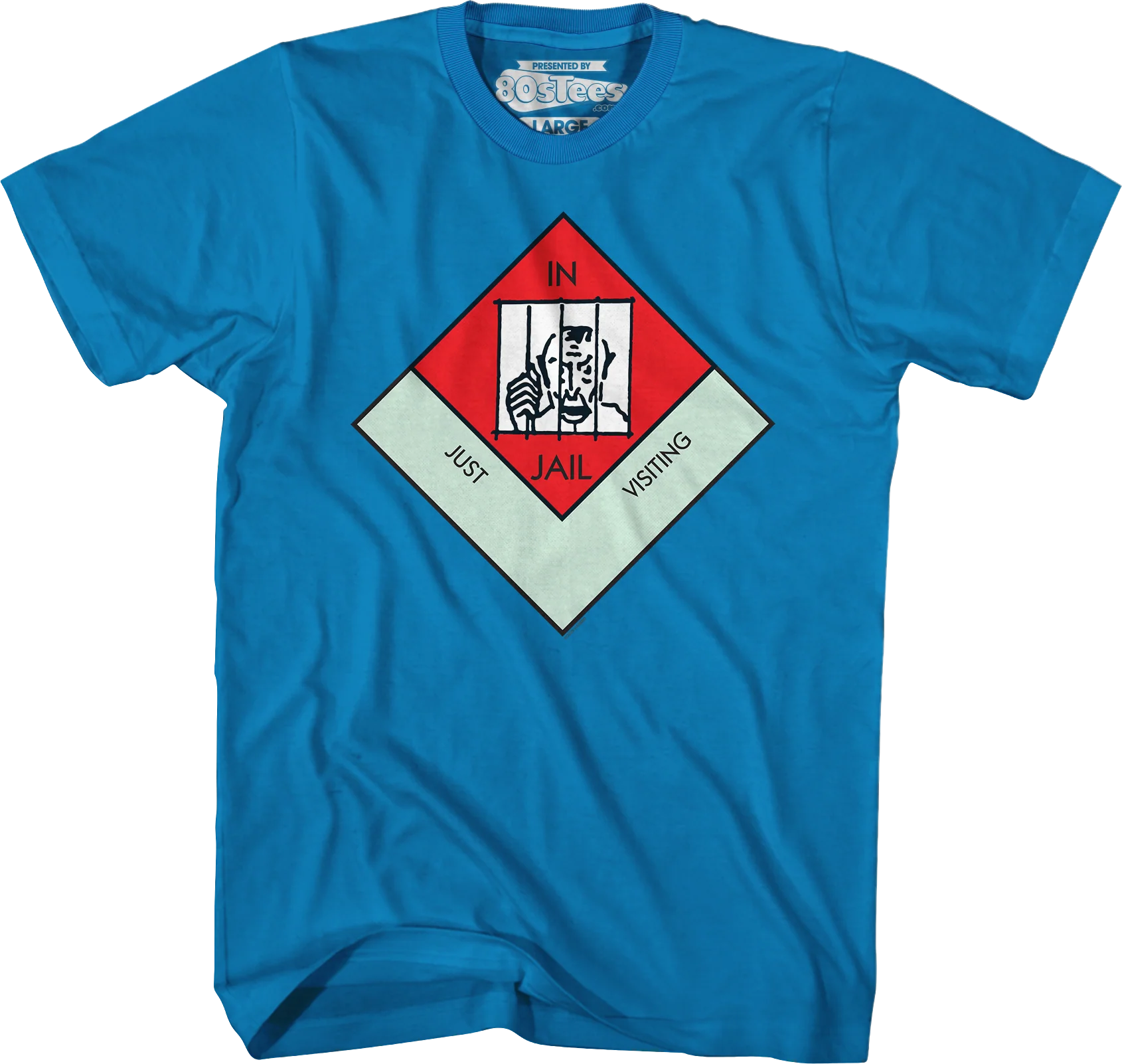 In Jail/Just Visiting Monopoly T-Shirt - Image 3