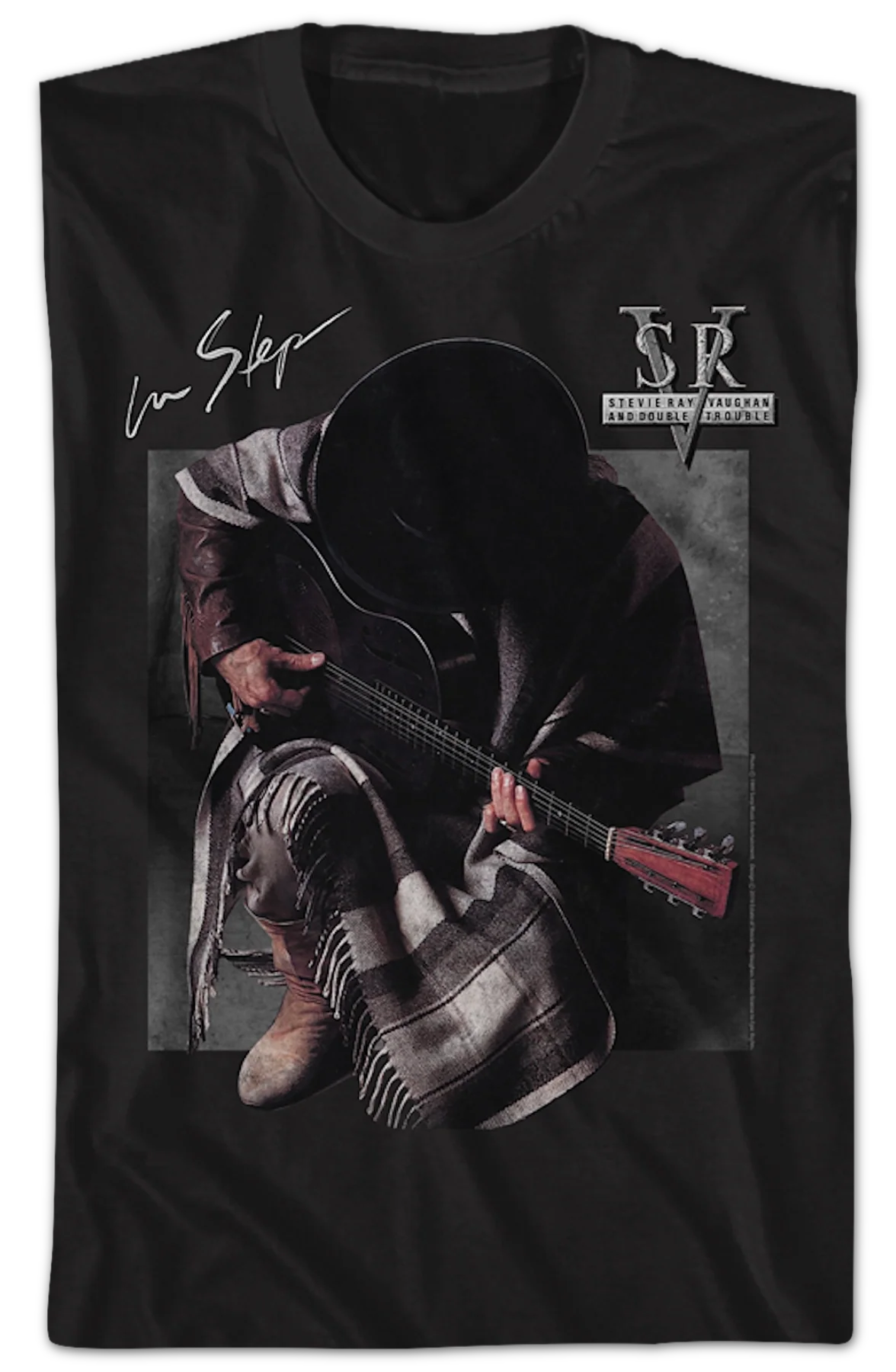 In Step Stevie Ray Vaughan T-Shirt - Image 2