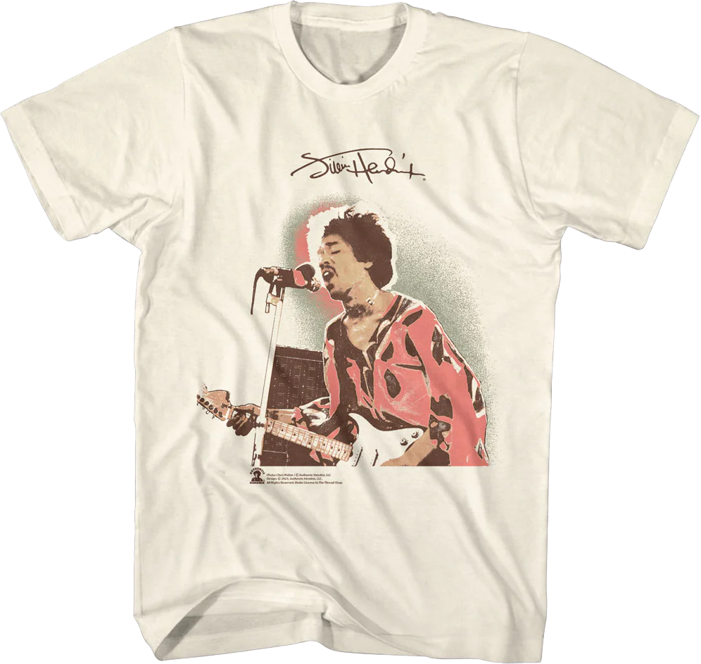 In The Spotlight Jimi Hendrix T-Shirt
