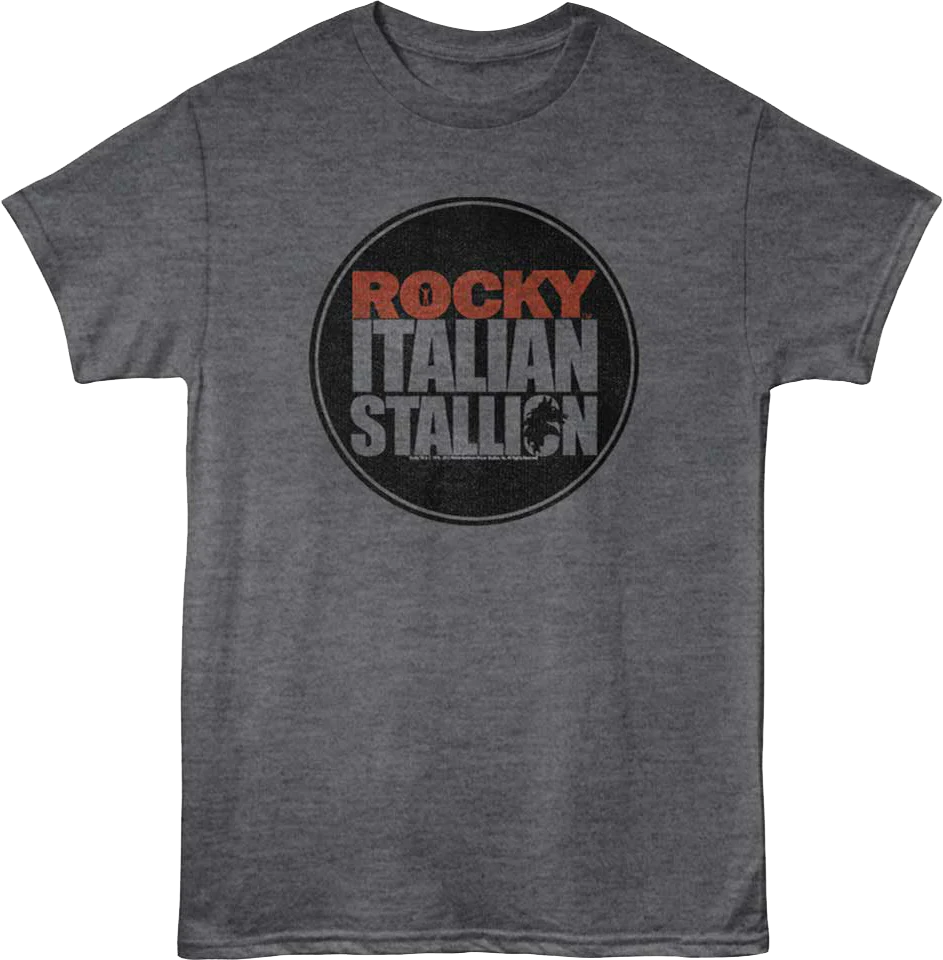 Italian Stallion Circle Rocky T-Shirt