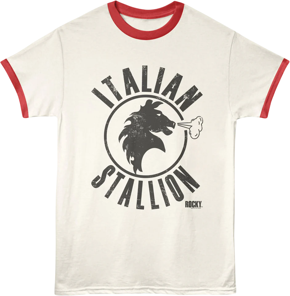 Italian Stallion Rocky Ringer Shirt