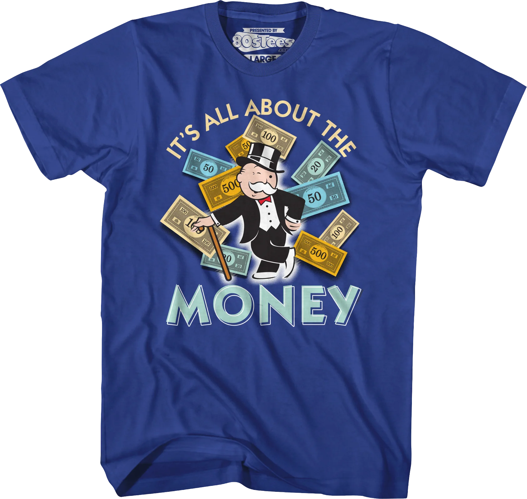It's All About The Money Monopoly T-Shirt - Image 26