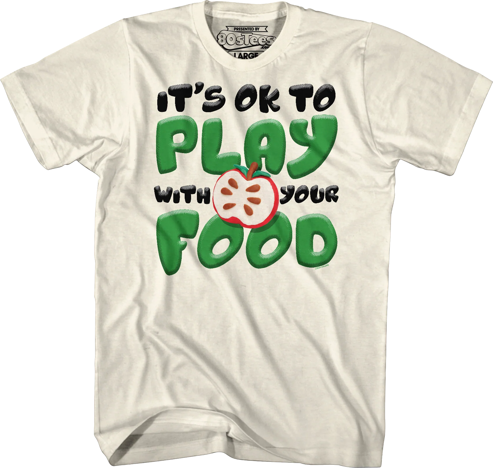It's OK To Play With Your Food Play-Doh T-Shirt - Image 11