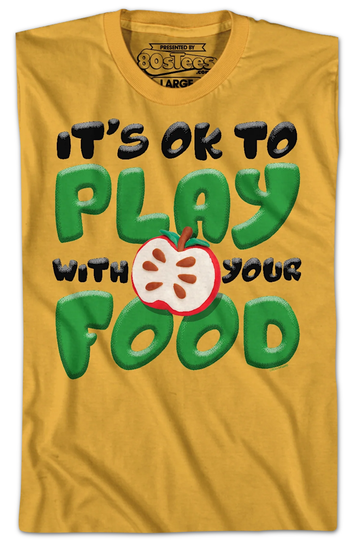 It's OK To Play With Your Food Play-Doh T-Shirt - Image 2