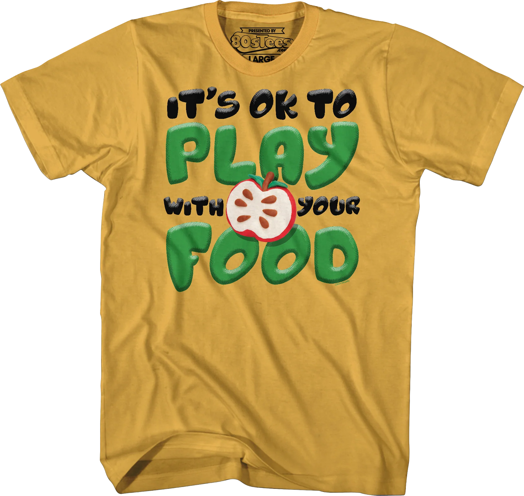 It's OK To Play With Your Food Play-Doh T-Shirt - Image 8