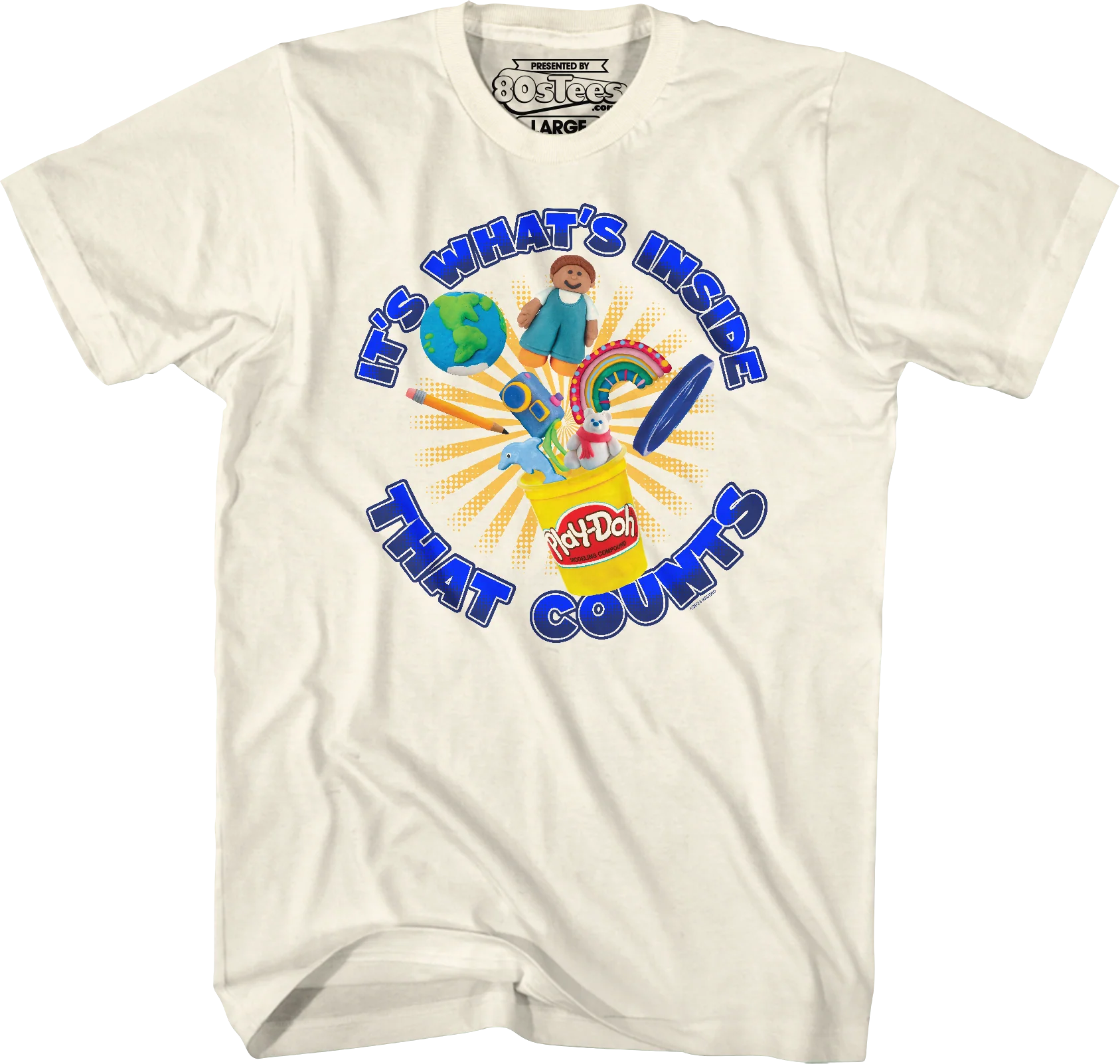 It's What's Inside That Counts Play-Doh T-Shirt - Image 3