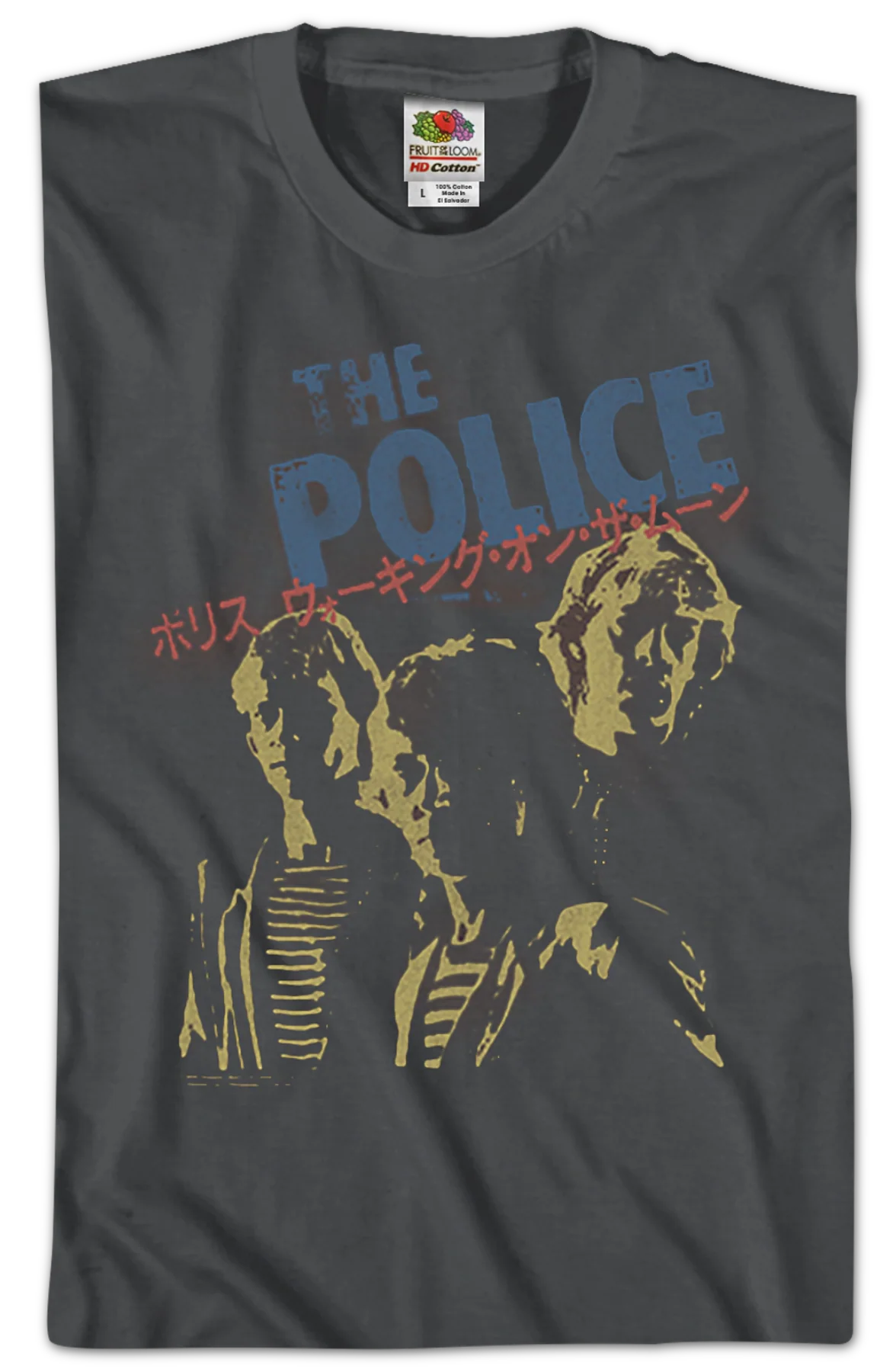 Japanese Poster The Police T-Shirt - Image 2