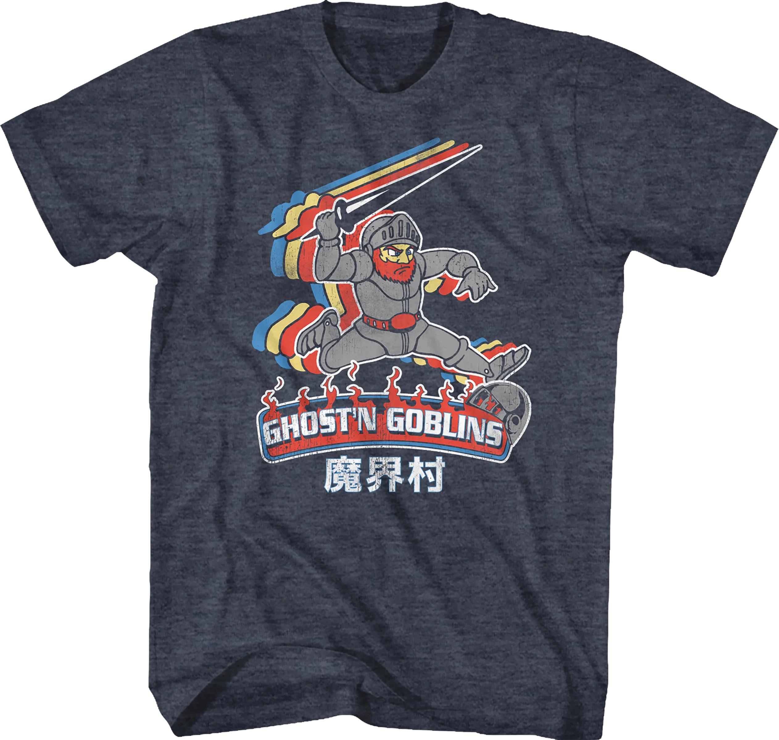 Japanese Text Ghosts 'N Goblins T-Shirt