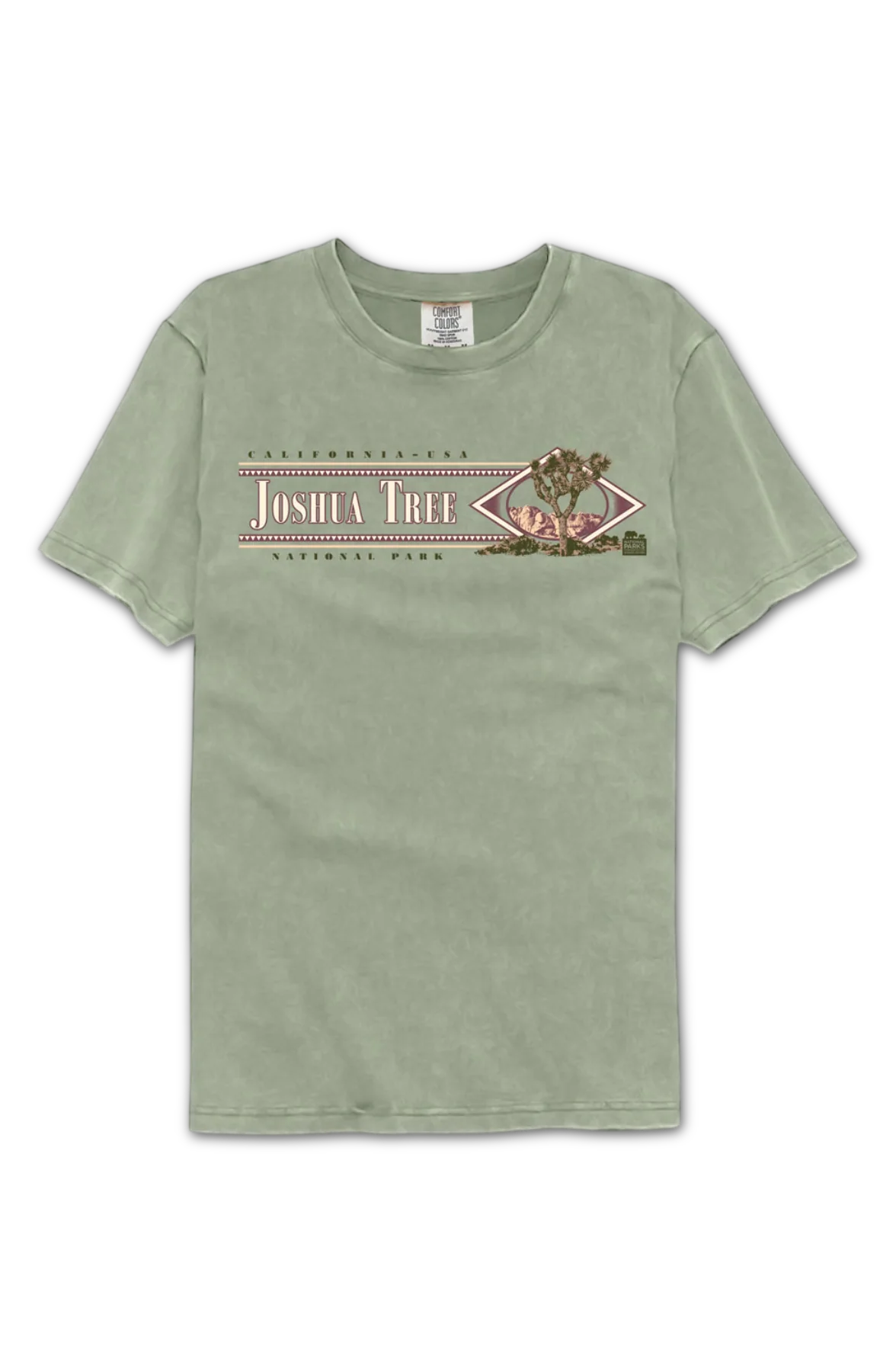 Joshua Tree Retro NPCA Comfort Colors Brand T-Shirt - Image 2