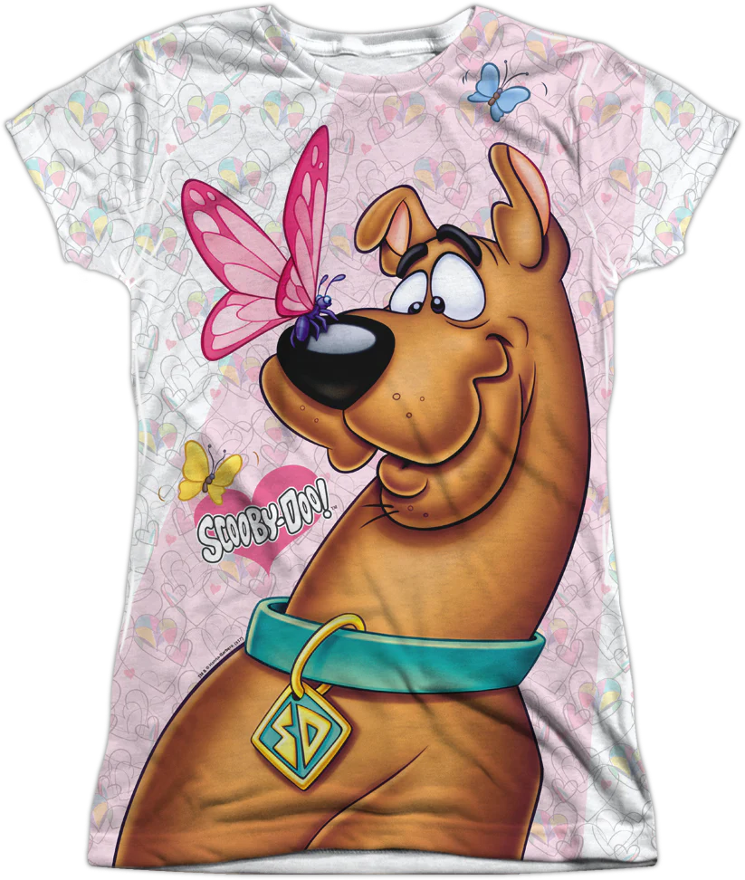 Junior Butterfly Scooby-Doo Shirt