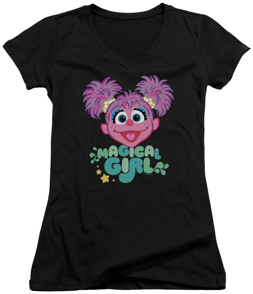 Junior Magical Girl Sesame Street V-Neck Shirt