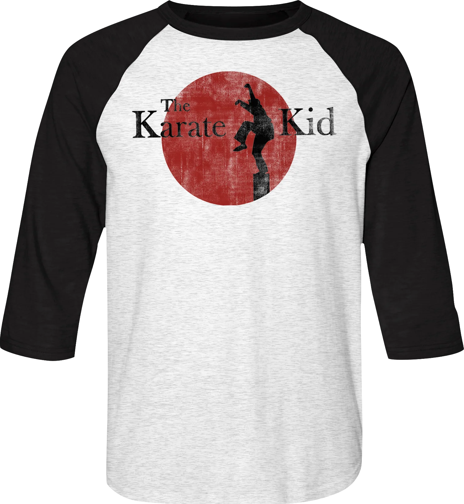 Karate Kid Raglan Baseball Shirt