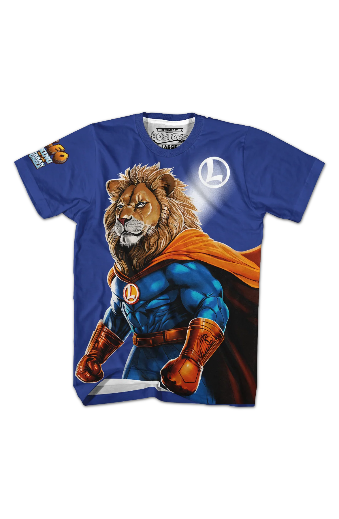 King Of The Urban Jungle Lionel Trains T-Shirt - Image 2