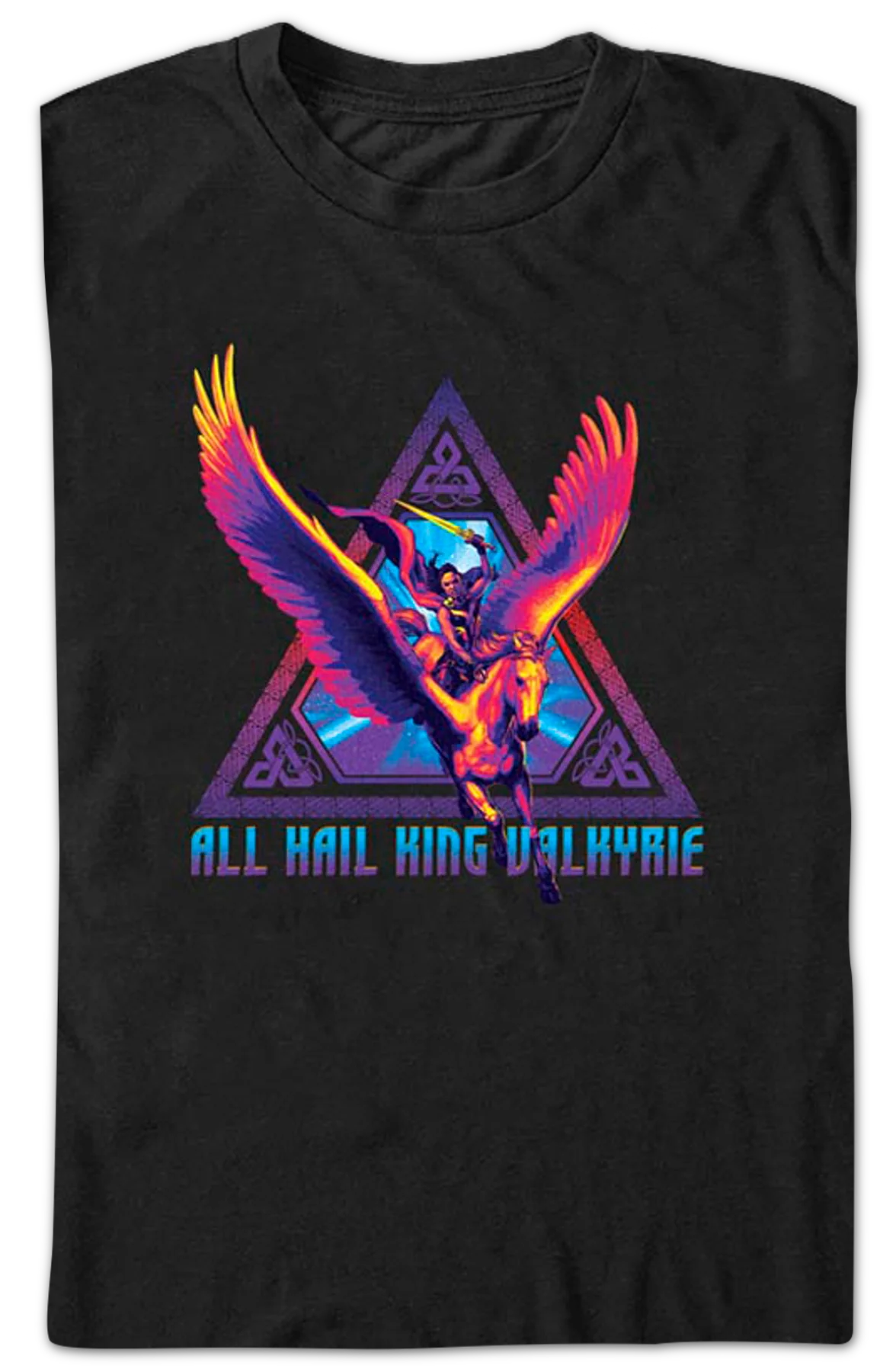 King Valkyrie Thor Love And Thunder Marvel Comics T-Shirt - Image 2