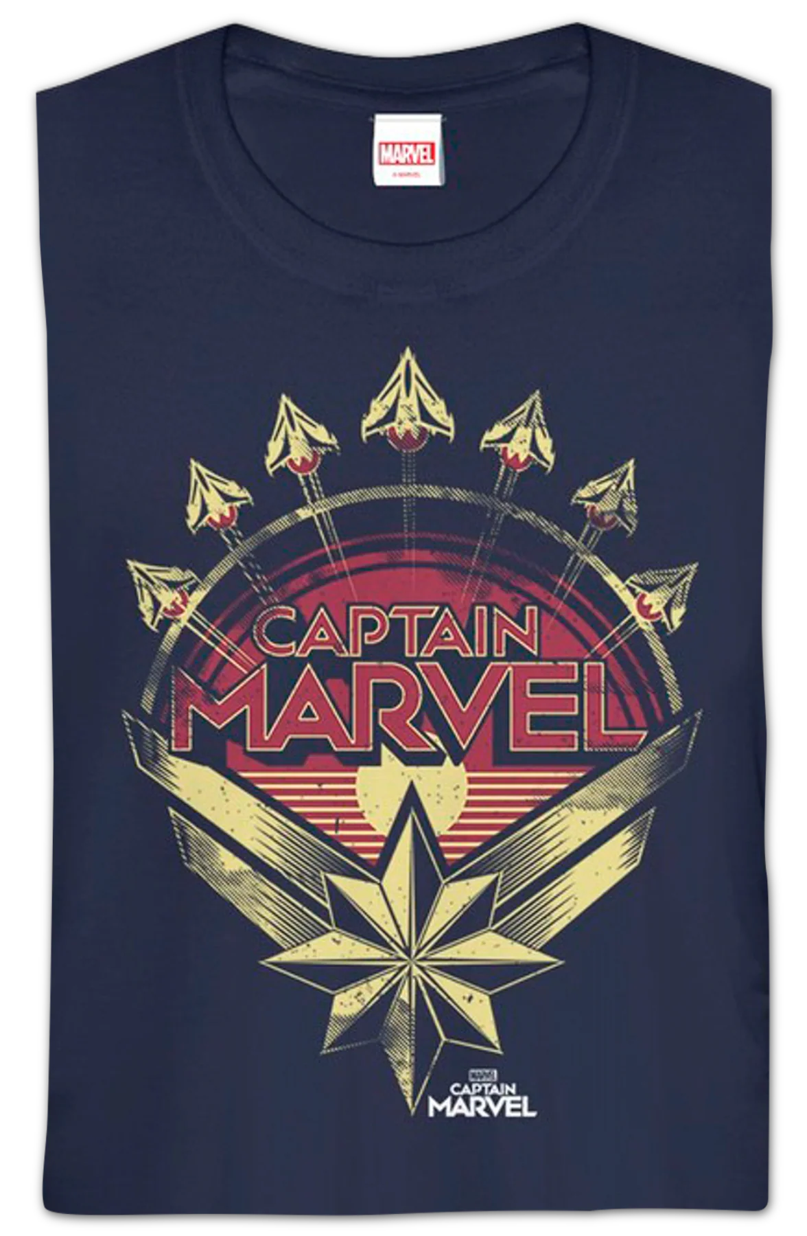 Ladies Fighter Planes Captain Marvel Shirt - Image 2