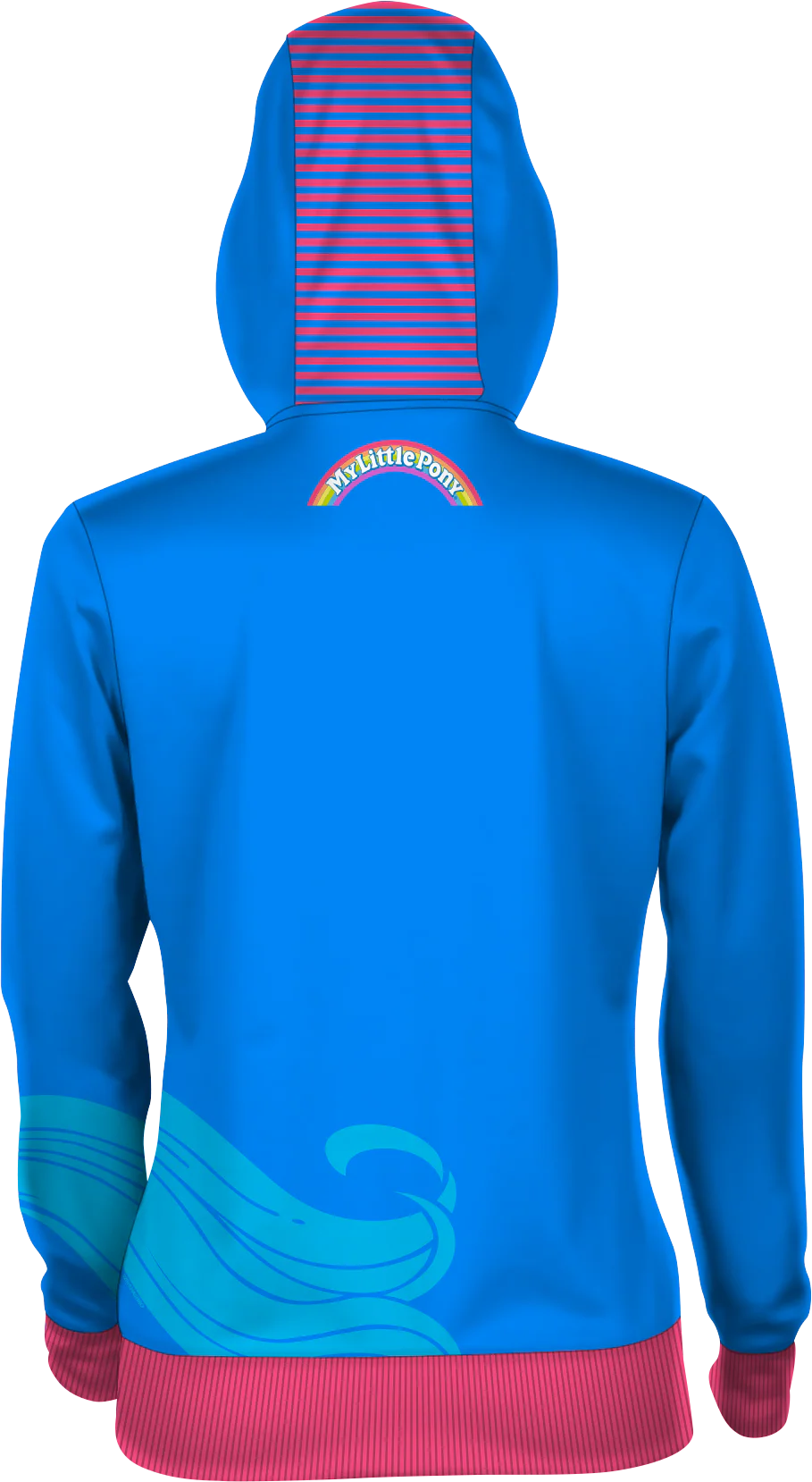 Ladies Rainbow Leap My Little Pony Hoodie - Image 2
