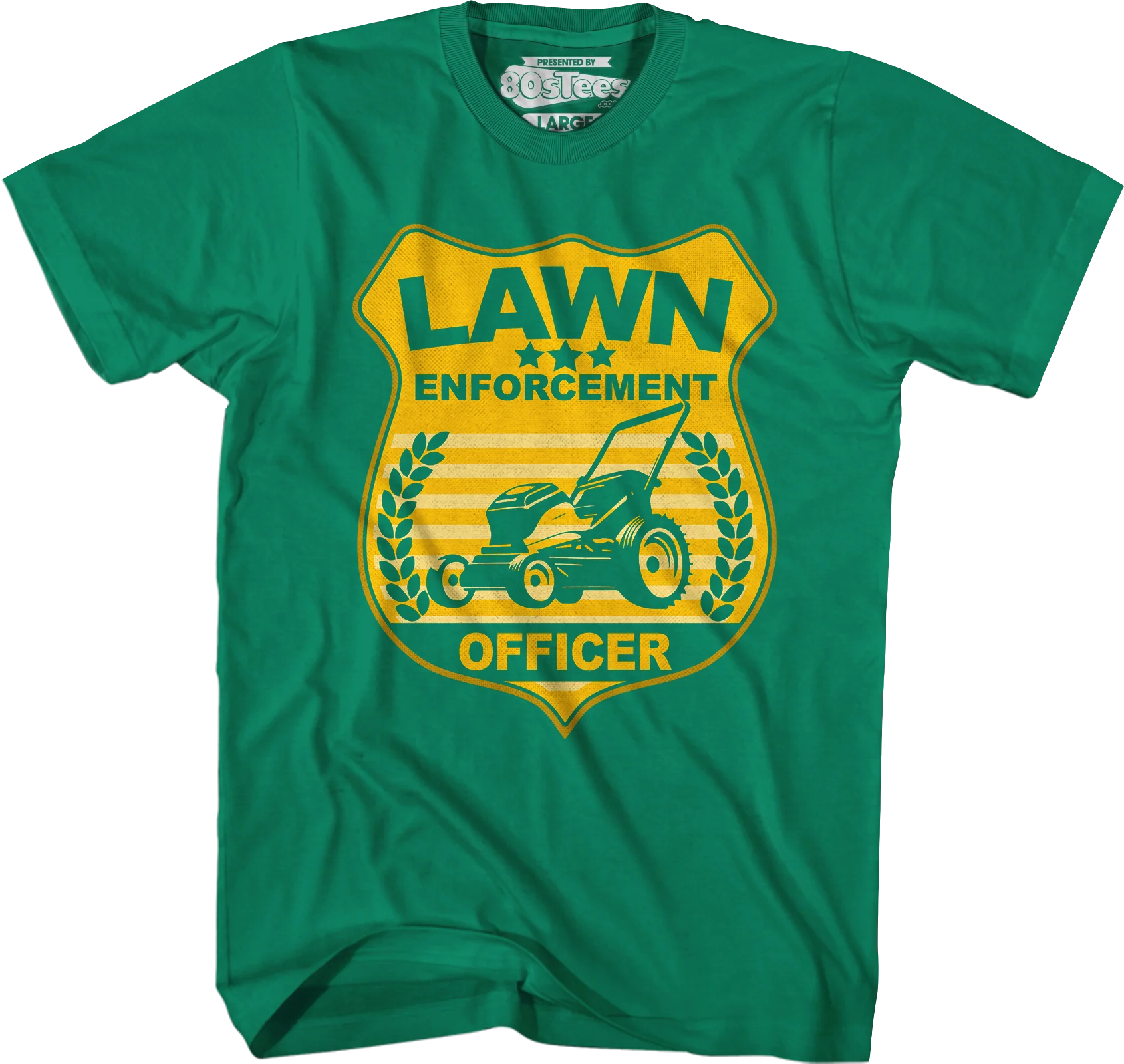 Lawn Enforcement Officer T-Shirt - Image 3