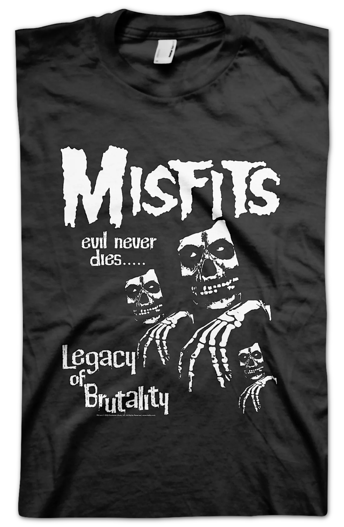 Legacy Of Brutality Evil Cover Misfits T-Shirt - Image 2