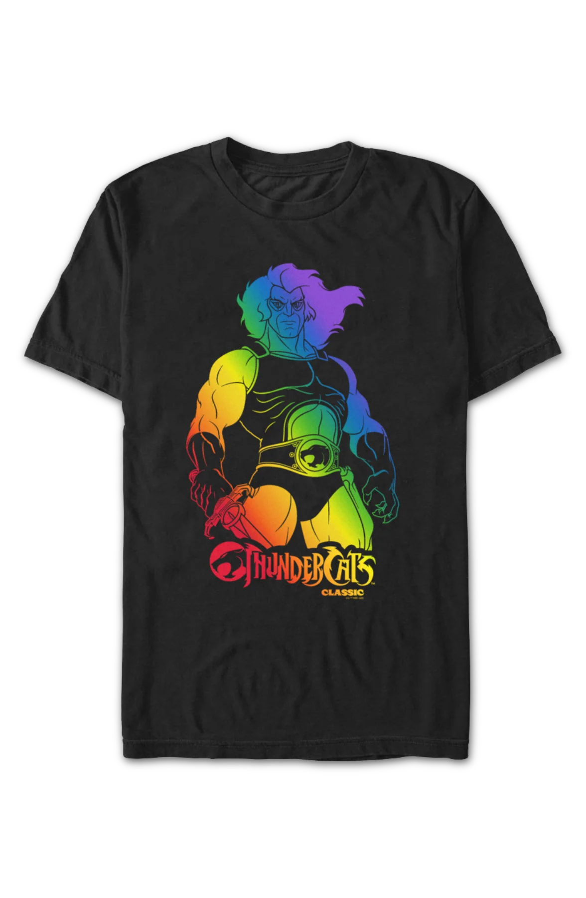 Lion-O Rainbow Colors ThunderCats T-Shirt - Image 2