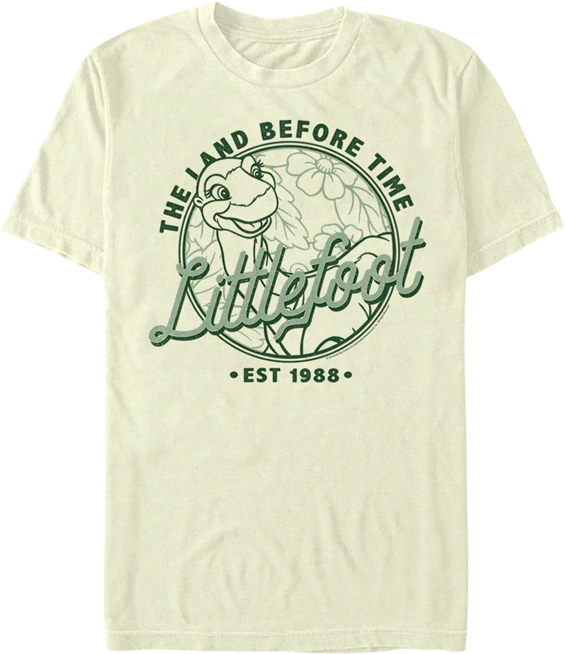 Littlefoot Est. 1988 Land Before Time T-Shirt