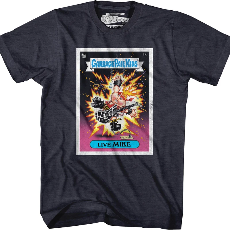 Live Mike Garbage Pail Kids T-Shirt