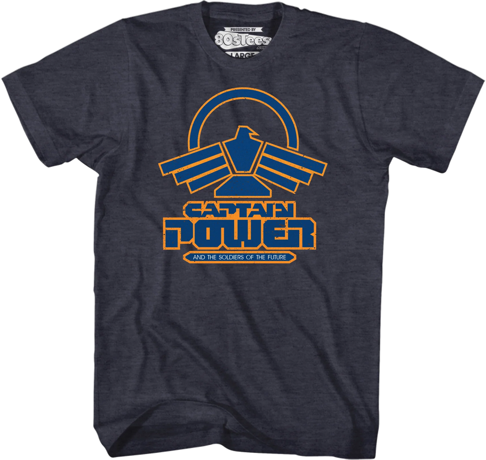 Logo Captain Power and the Soldiers of the Future T-Shirt