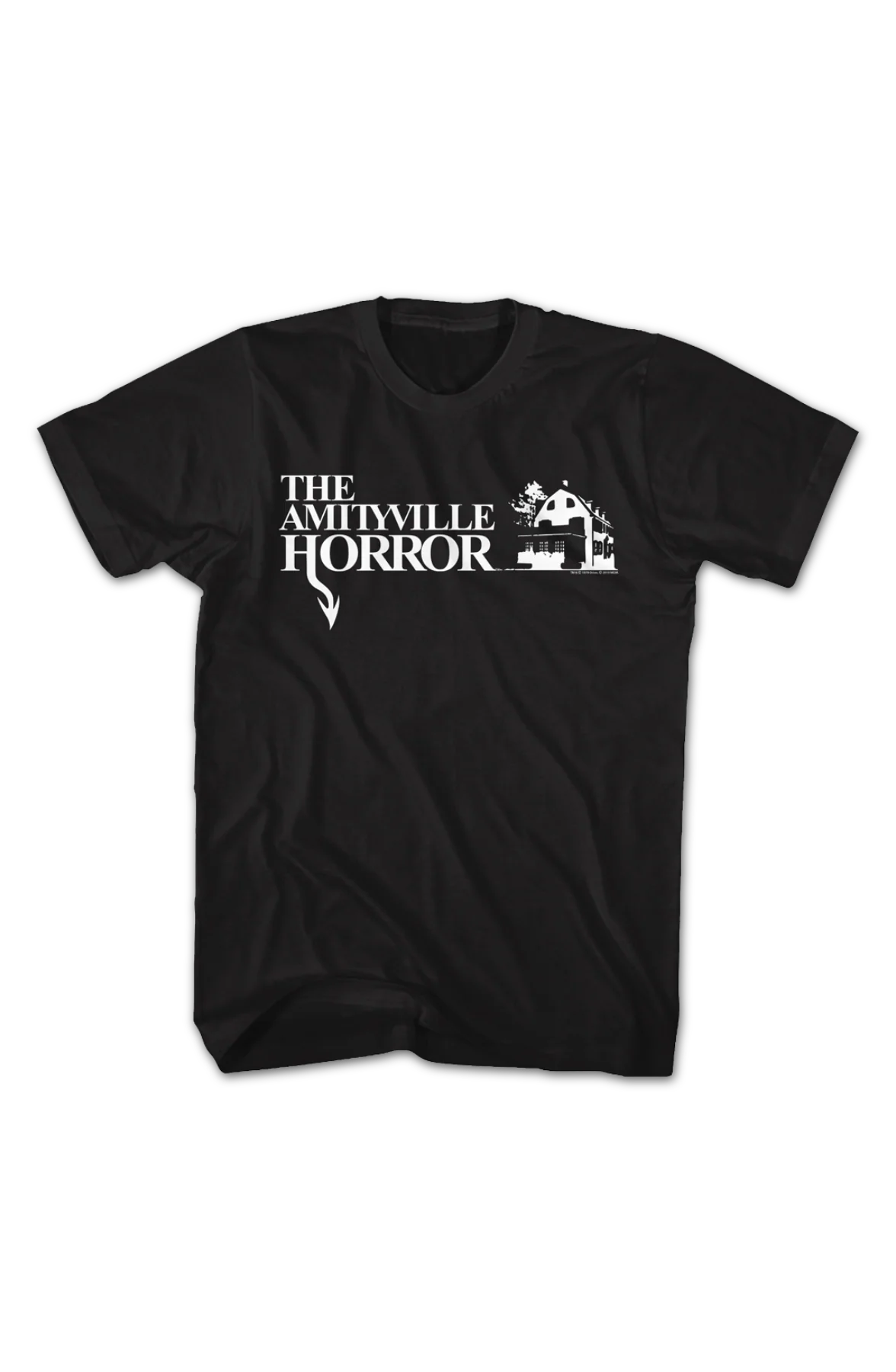 Logo & Haunted House Amityville Horror T-Shirt - Image 2