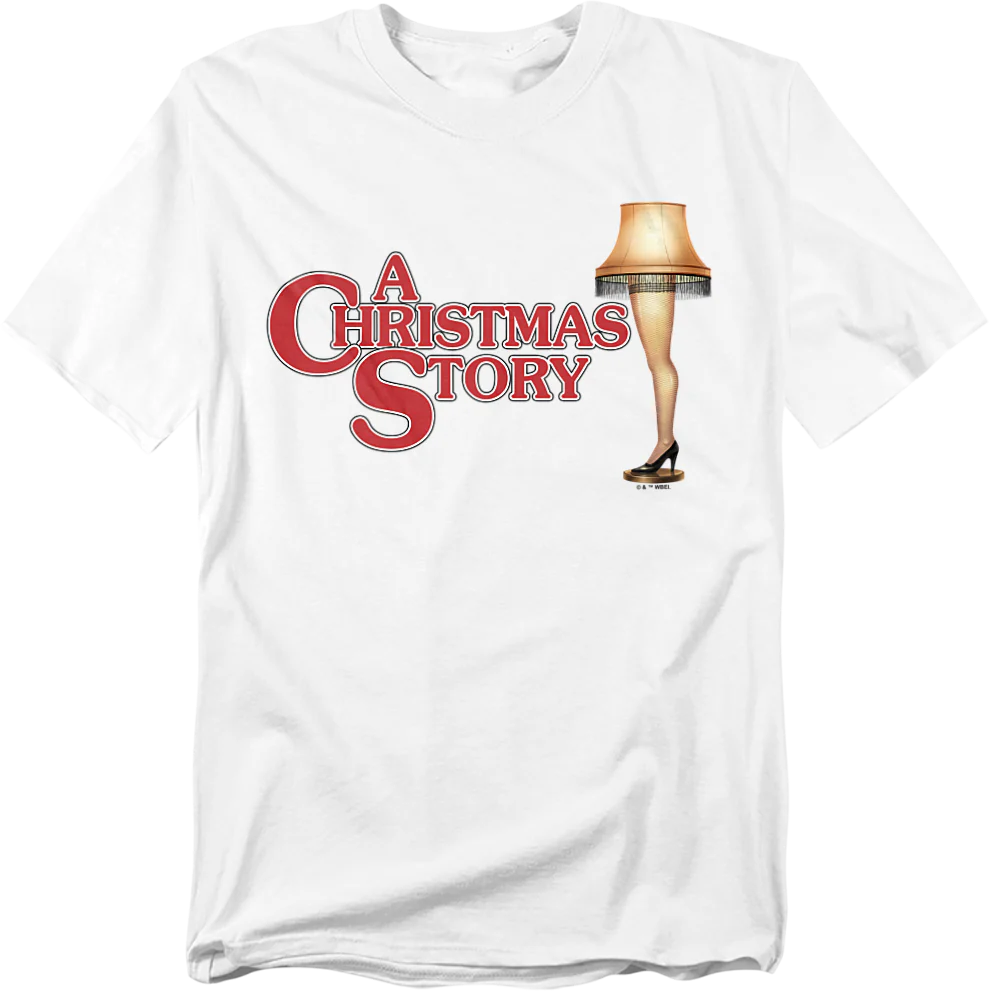 Logo & Leg Lamp Christmas Story T-Shirt