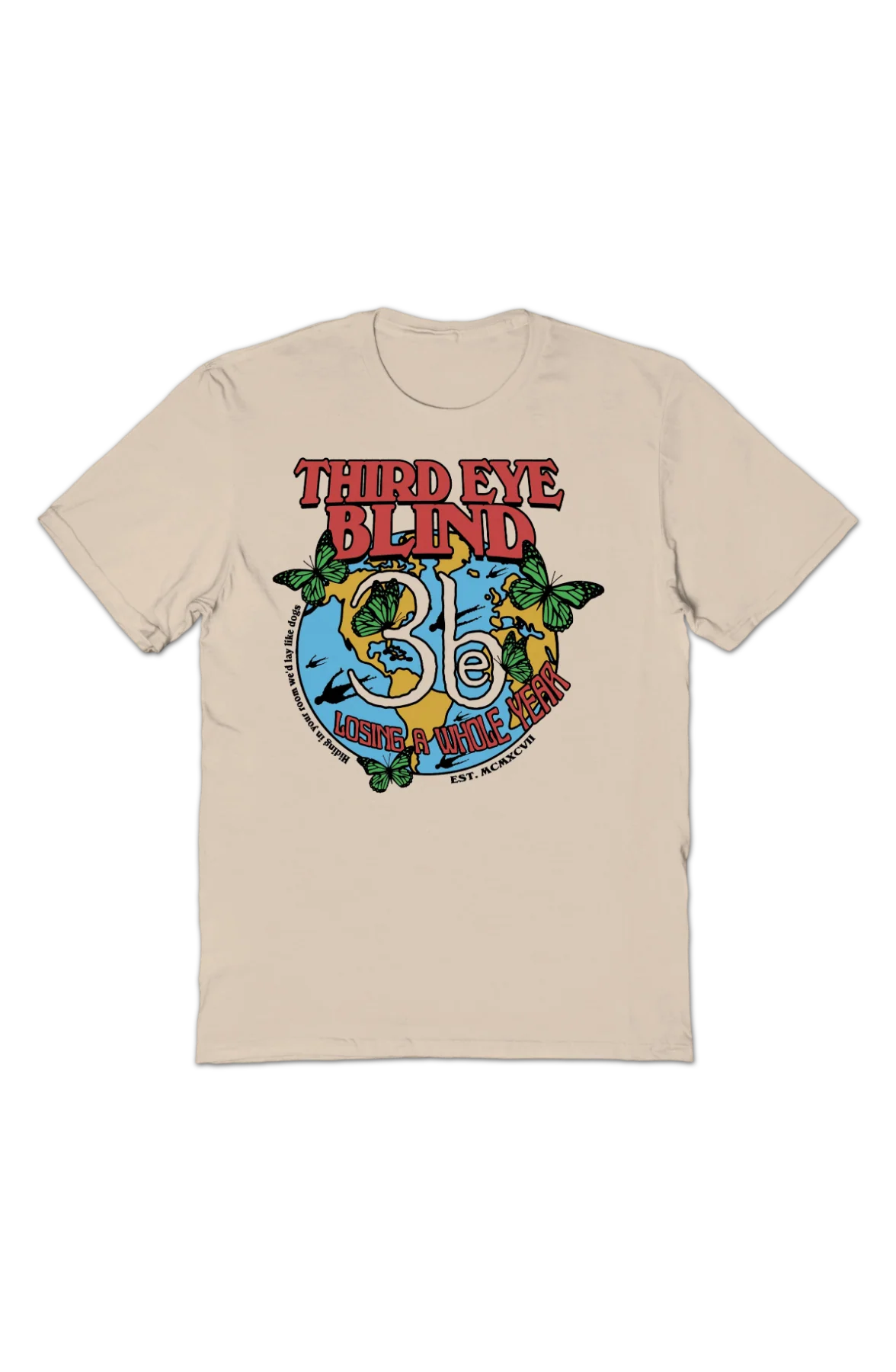 Losing A Whole Year Third Eye Blind T-Shirt - Image 2