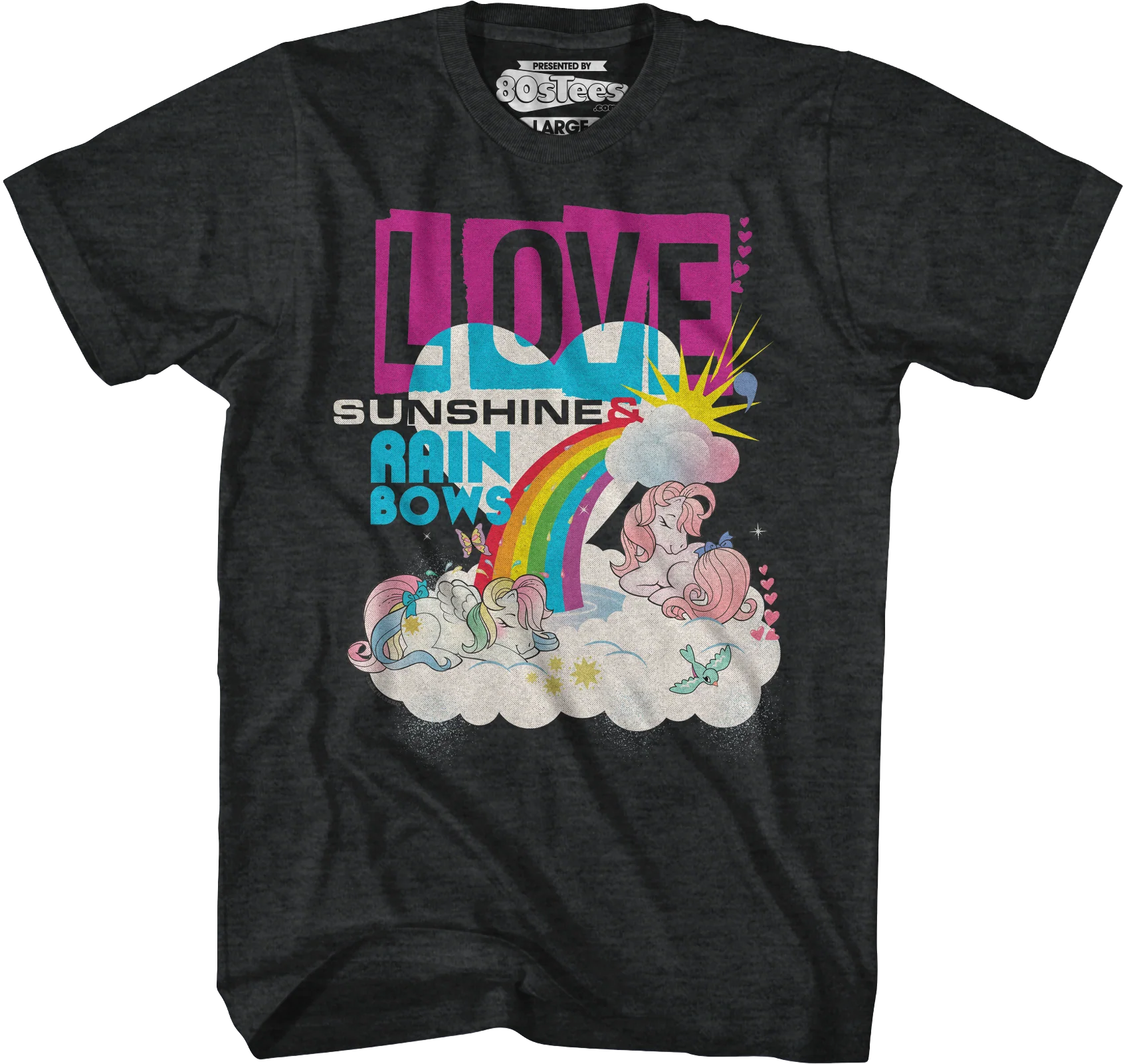 Love Sunshine & Rainbows My Little Pony T-Shirt - Image 14
