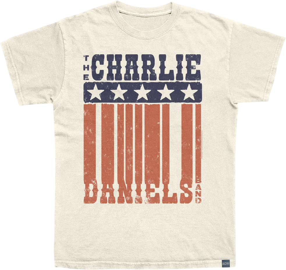 Made In USA Flag Charlie Daniels T-Shirt
