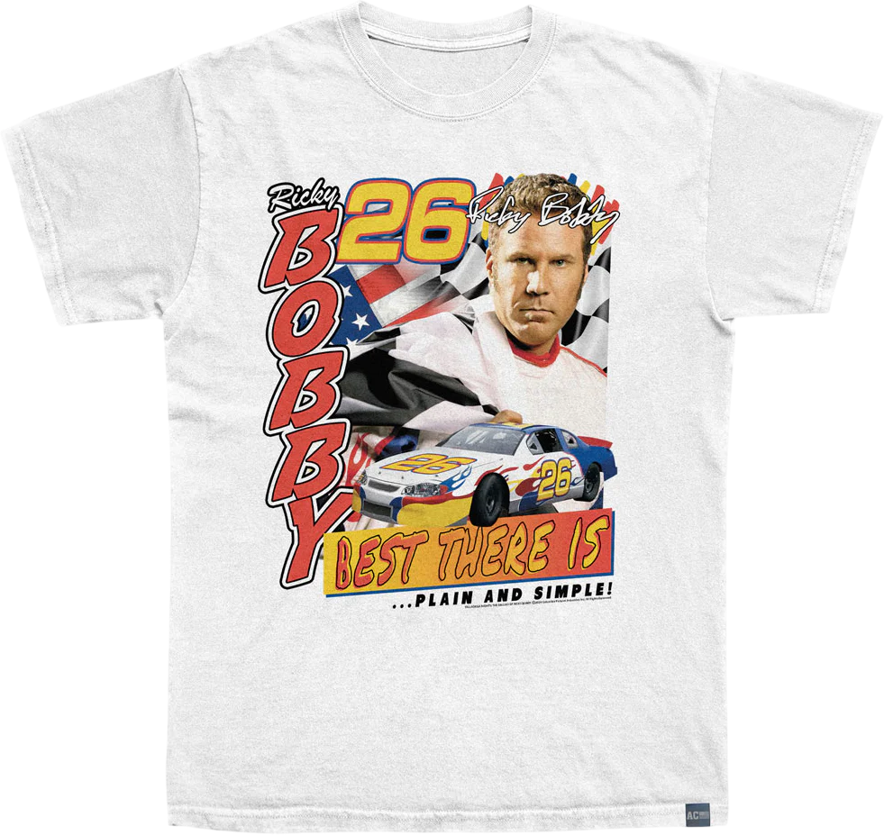 Made In USA Ricky Bobby Best There Is Talladega Nights T-Shirt