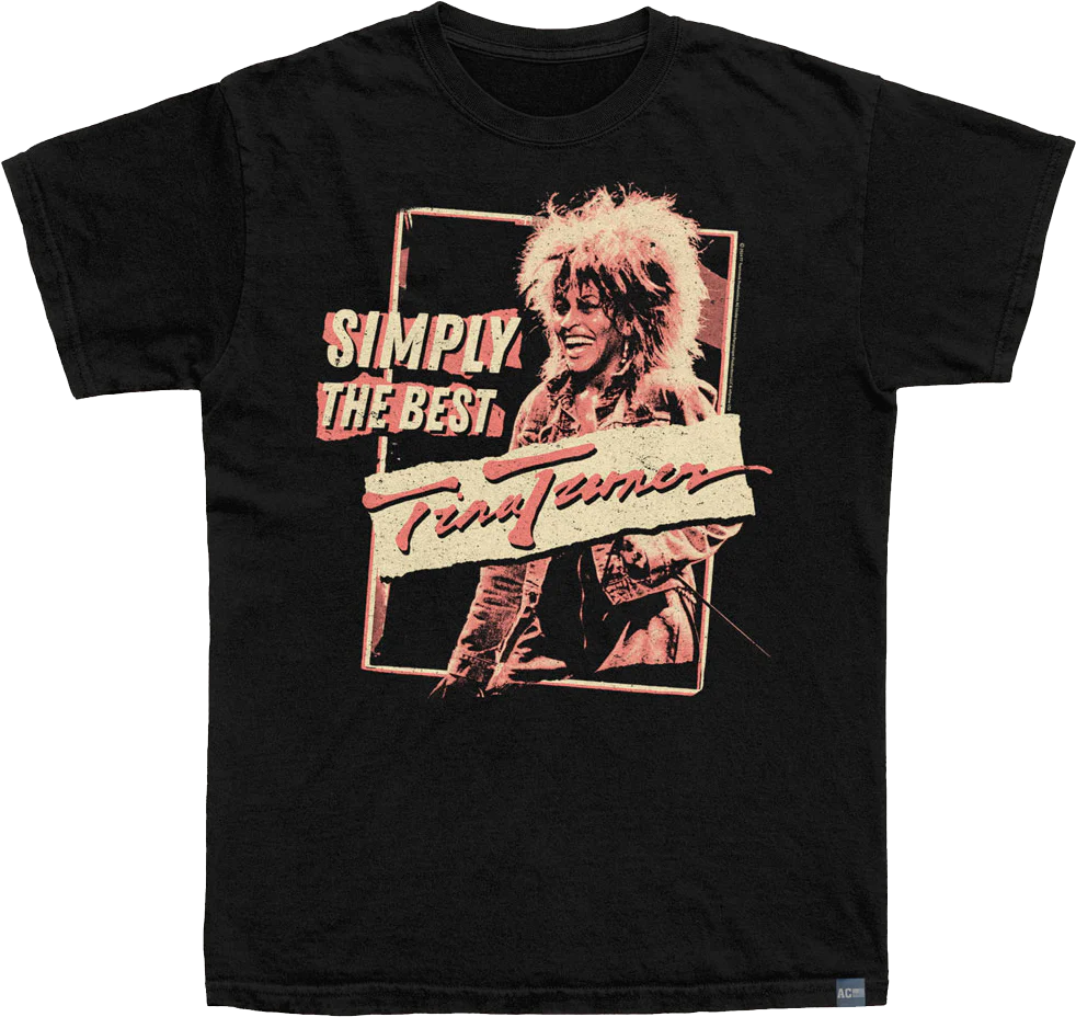Made In USA Simply The Best Tina Turner T-Shirt