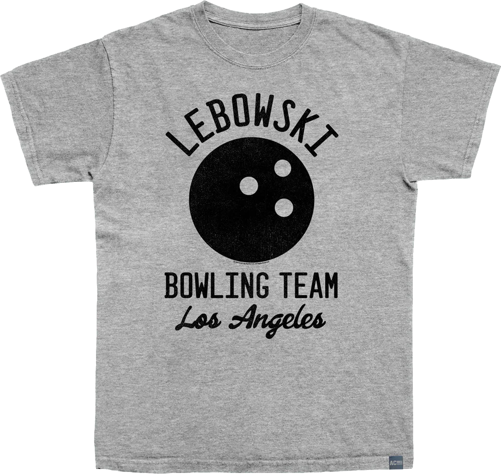 Made In USA The Big Lebowski Bowling Team T-Shirt