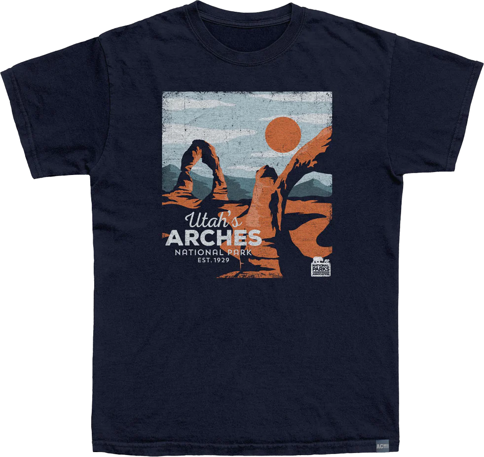 Made In USA Utah Arches NPCA T-Shirt