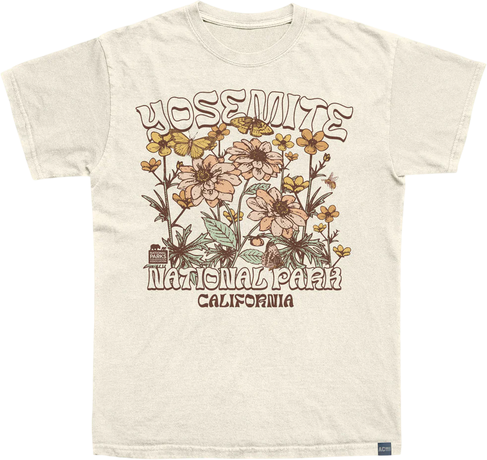 Made In USA Yosemite Floral NPCA T-Shirt