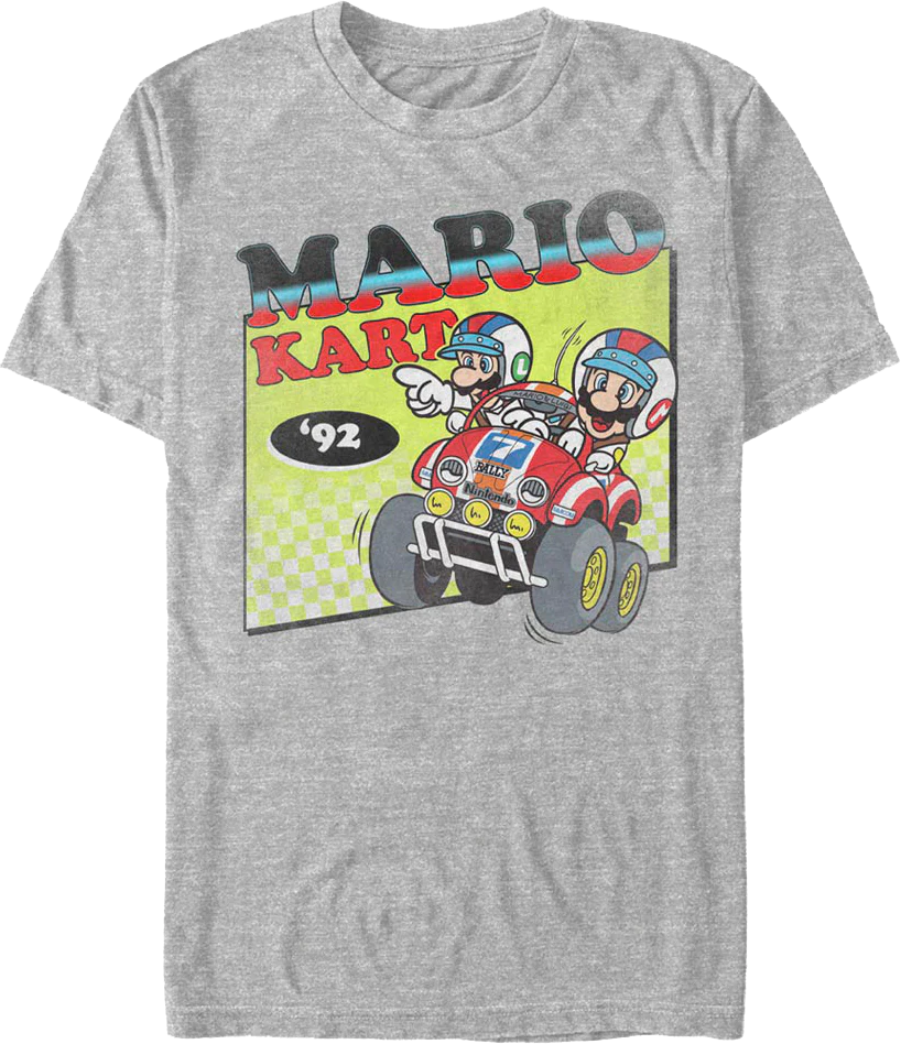 Mario Kart '92 Nintendo T-Shirt