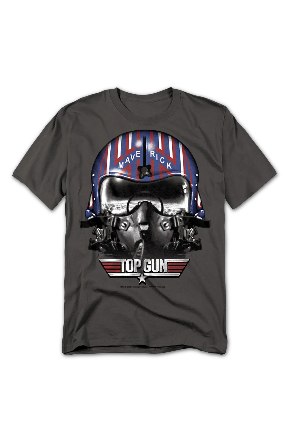 Maverick Helmet Top Gun T-Shirt - Image 2