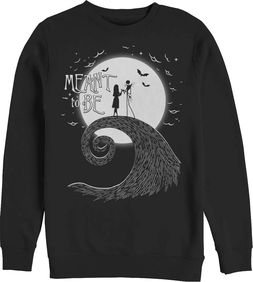Meant To Be Nightmare Before Christmas Sweatshirt