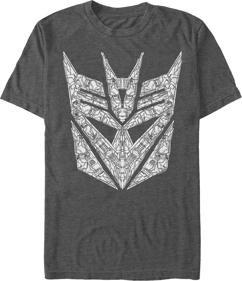 Mechanical Decepticons Logo Transformers T-Shirt