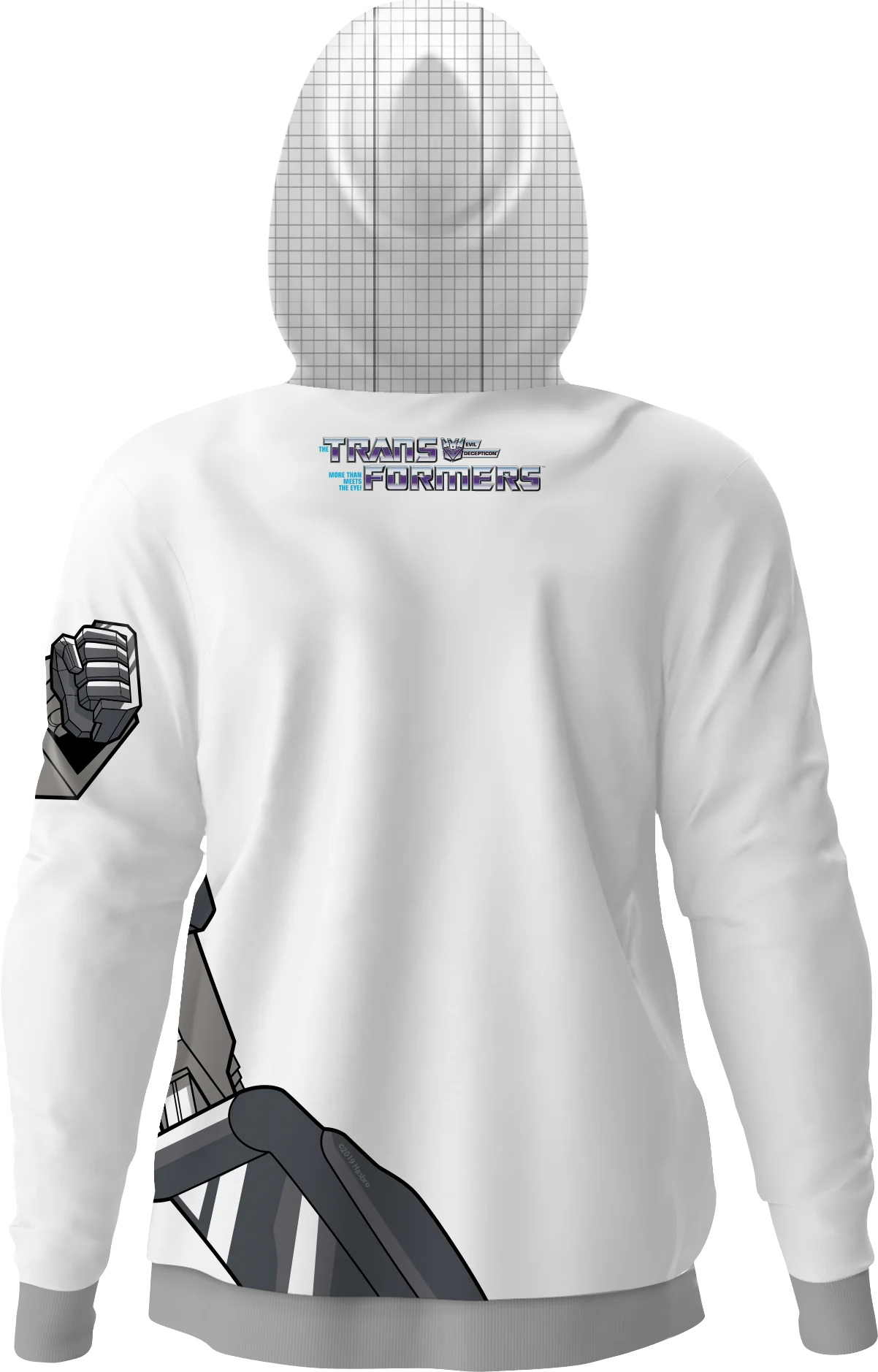 Megatron Transformers Premium Zippered Hoodie - Image 3