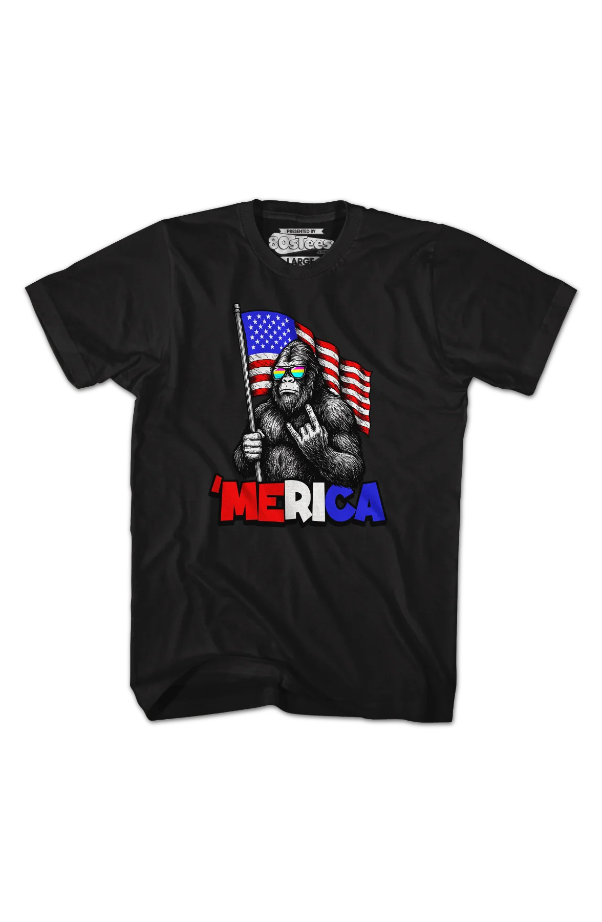 'Merica Bigfoot T-Shirt - Image 2