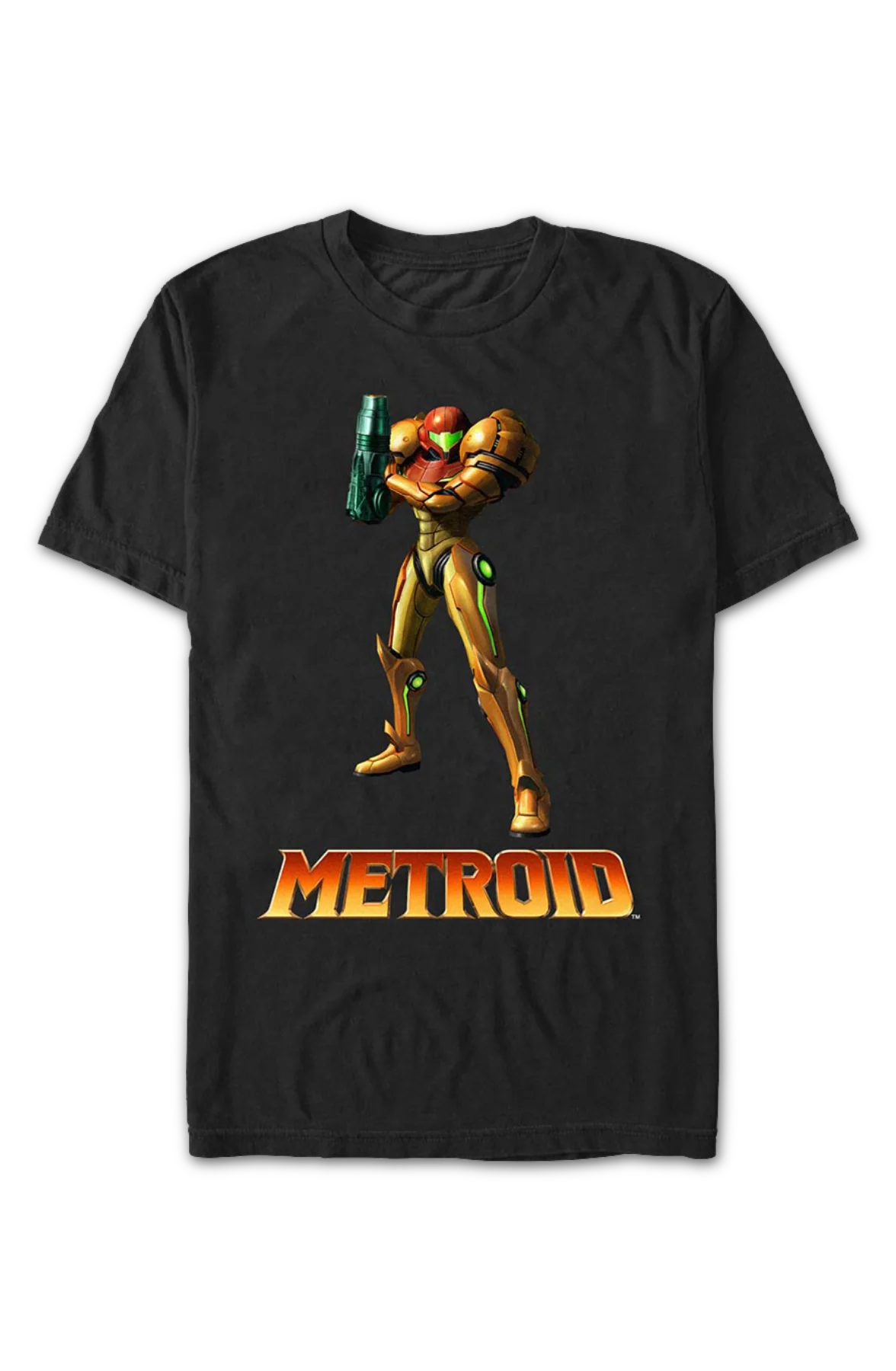 Metroid Samus Aran Pose Nintendo T-Shirt - Image 2