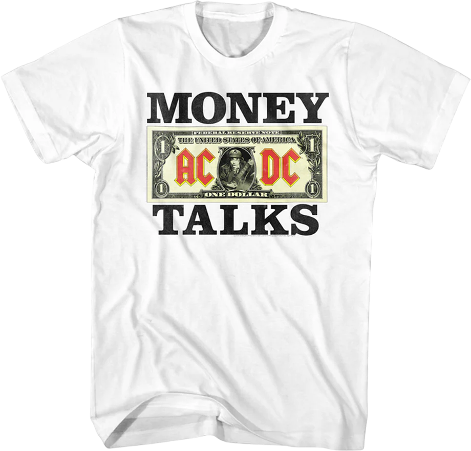 Moneytalks ACDC T-Shirt