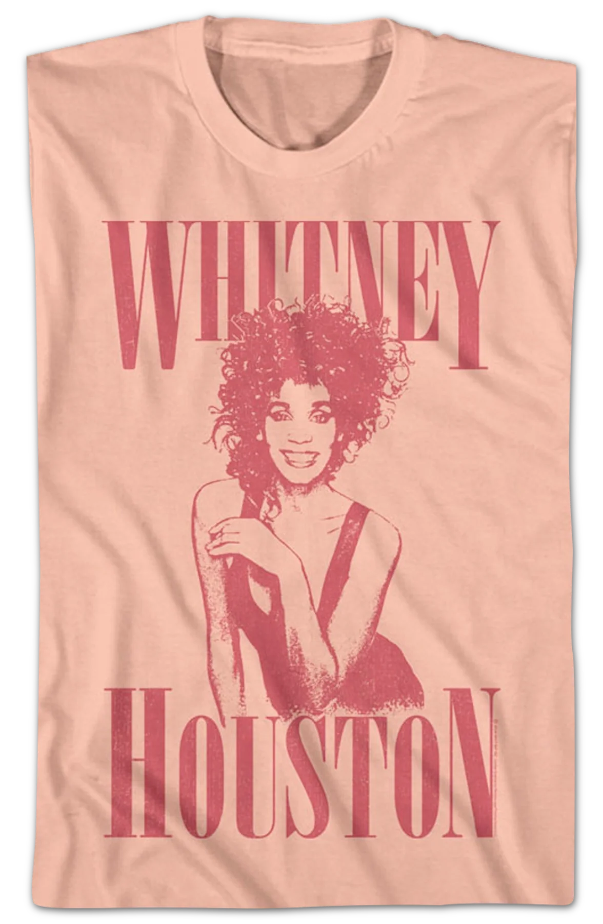 Monochrome Whitney Houston T-Shirt - Image 2
