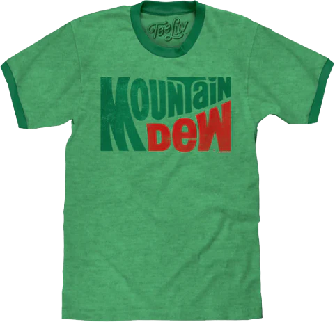 Mountain Dew Ringer Shirt