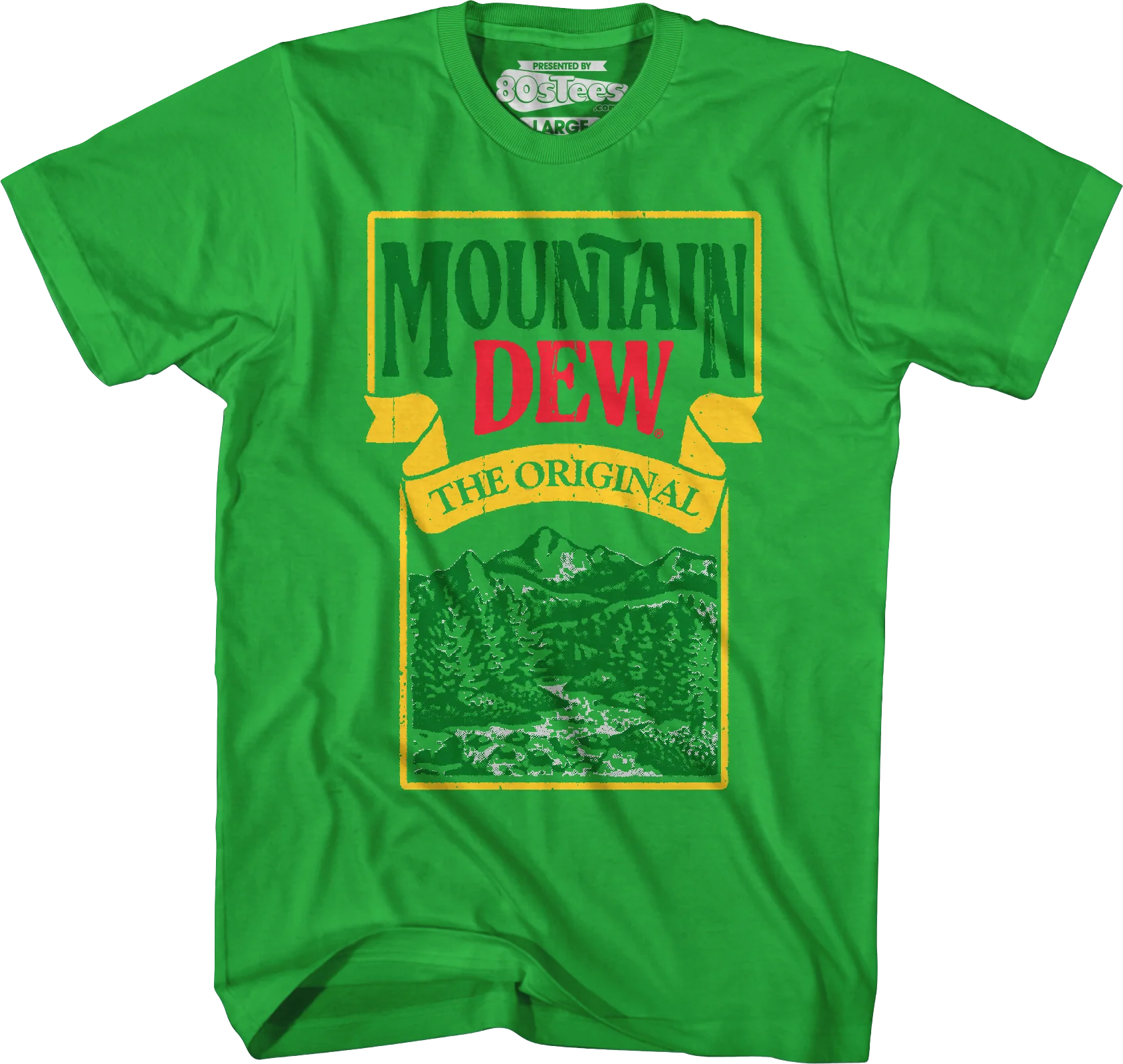 Mountain Label Mountain Dew T-Shirt