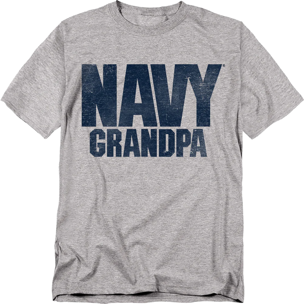 Navy Grandpa T-Shirt