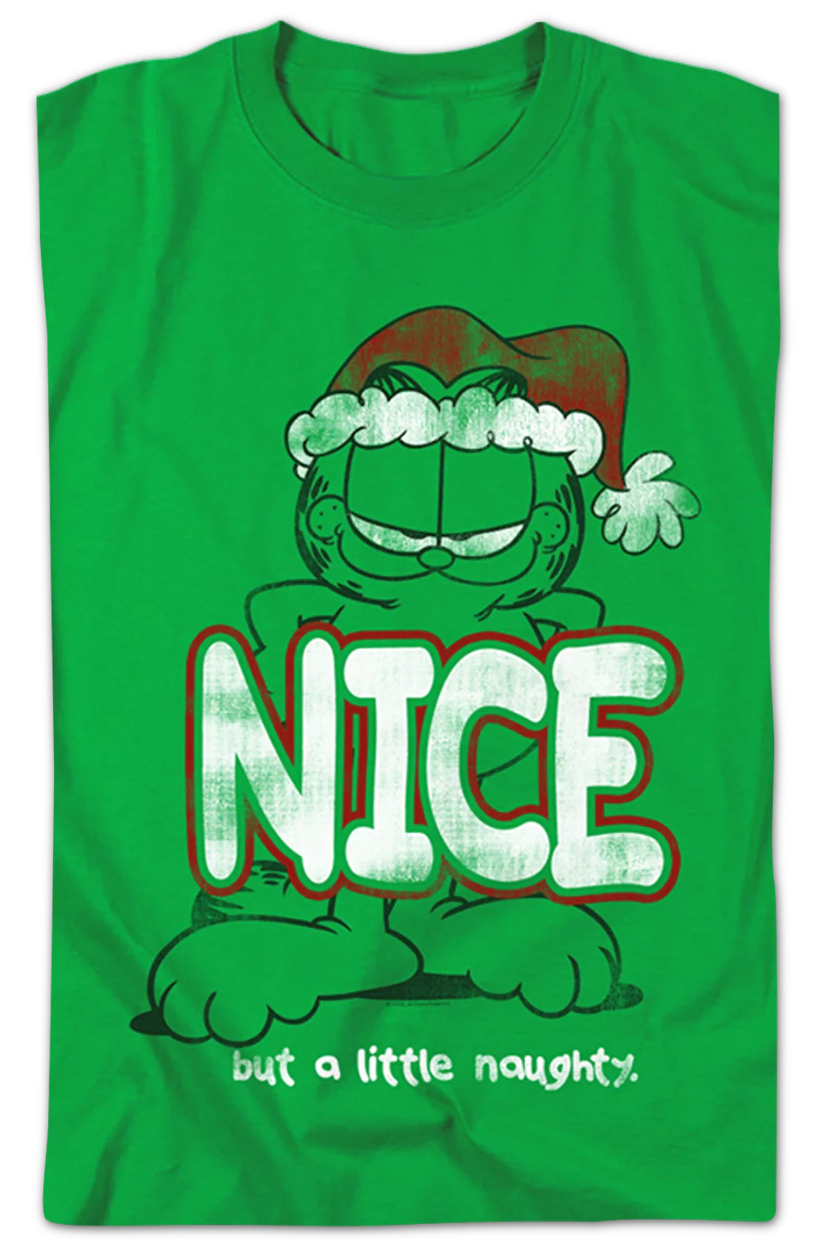 Nice But A Little Naughty Garfield T-Shirt - Image 2